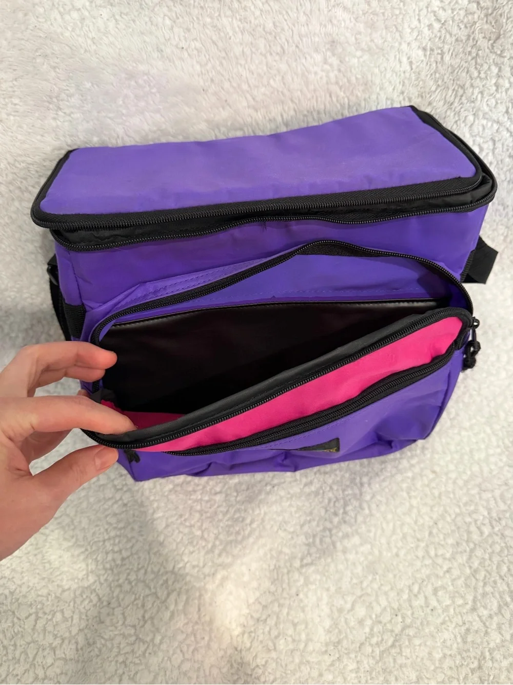 Purple & Pink Lunch Bag
